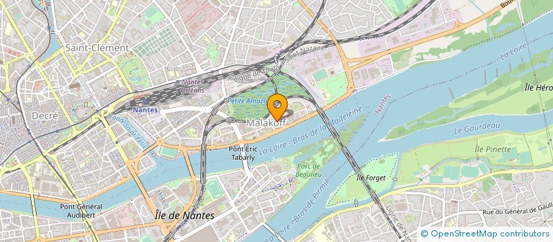 localisation de l'entreprise ATOUT TRANS COURSES à NANTES