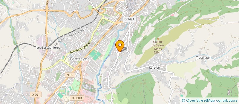 localisation de l'entreprise ATOUT TRAVAUX à GAP