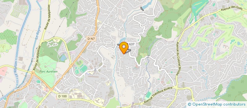 localisation de l'entreprise ATOUT TRAVAUX LAURENT  FREJUS