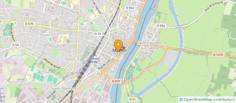 localisation de l'entreprise ATOUT TREFLE à MACON