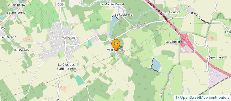 localisation de l'entreprise ATOUT TREFLE  VALLERES