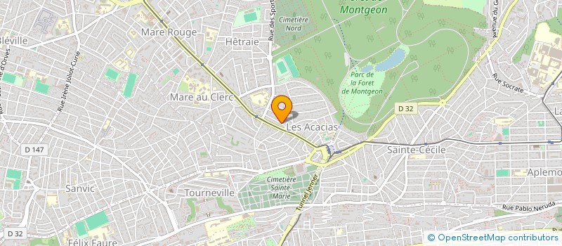 localisation de l'entreprise ATOUT TREFLE  LE HAVRE