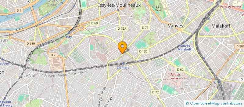 localisation de l'entreprise ATOUT VA à ISSY-LES-MOULINEAUX