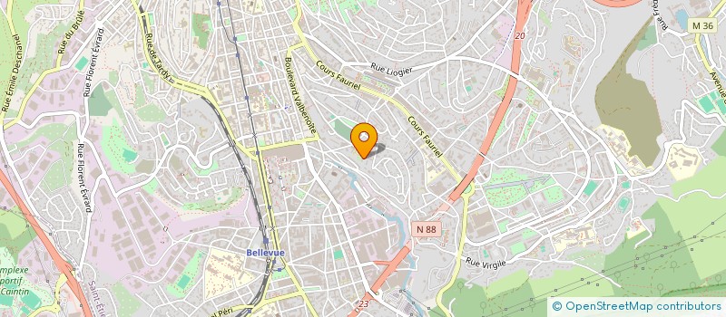 localisation de l'entreprise ATOUT VENT à SAINT-ETIENNE