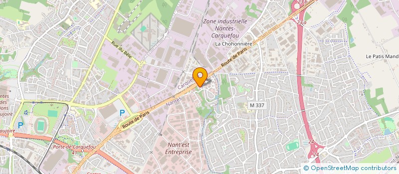 localisation de l'entreprise ATOUT VENT à NANTES