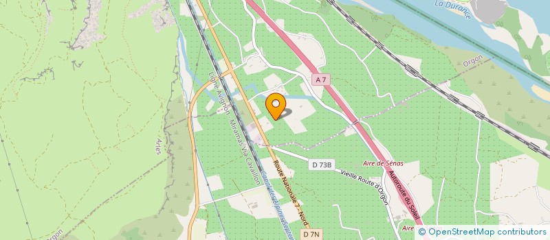 localisation de l'entreprise ATOUT VIS  ORGON