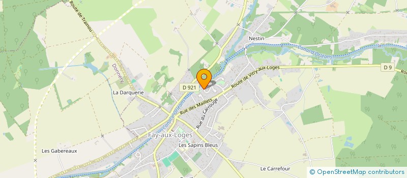 localisation de l'entreprise ATOUT VOIX  FAY-AUX-LOGES