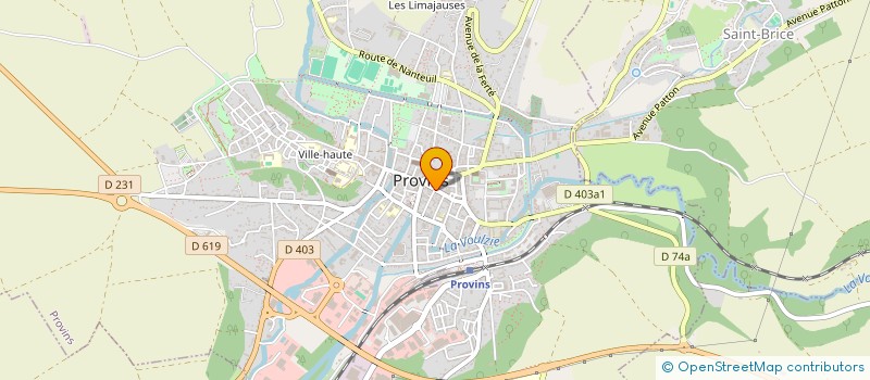 localisation de l'entreprise ATOUT'ZIK à PROVINS