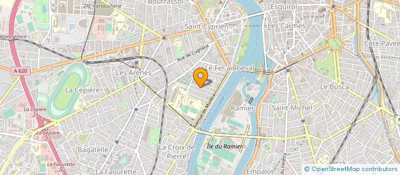 localisation de l'entreprise ATOUT ZINC à TOULOUSE