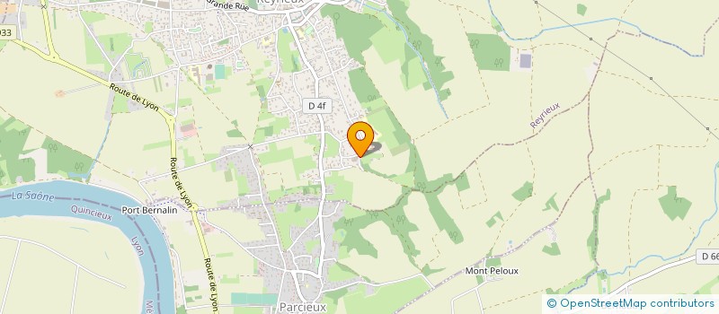 localisation de l'entreprise ATOUT ZINC TOITURE à SAINT-DIDIER-DE-FORMANS