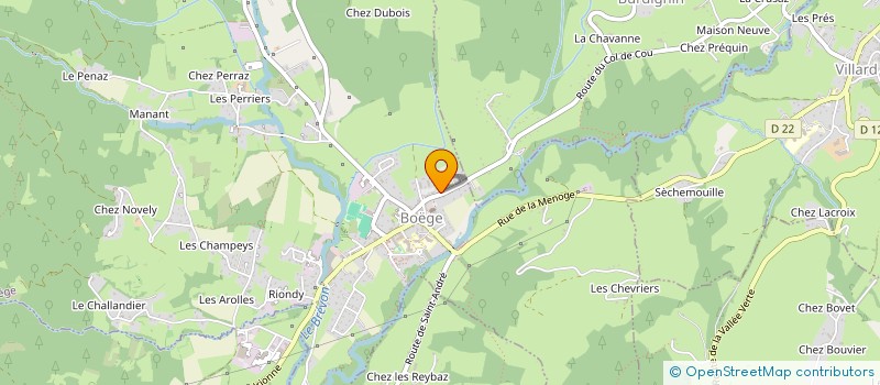 localisation de l'entreprise ATOUTANIM ATOUTBOIS à BOEGE