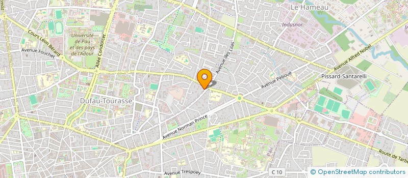 localisation de l'entreprise ATOUTCOEUR à PAU