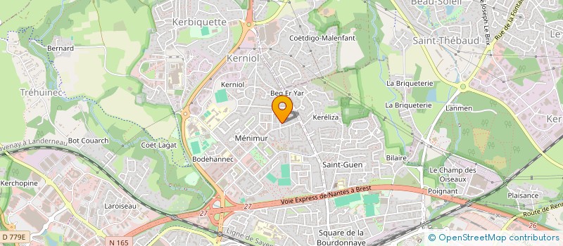 localisation de l'entreprise ATOUTCOEUR à VANNES