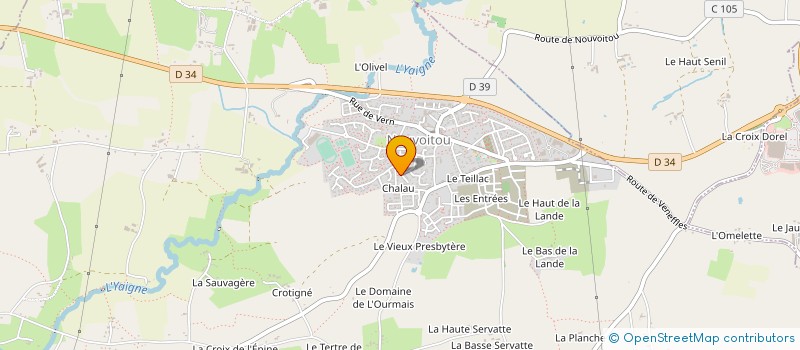 localisation de l'entreprise ATOUTDEV à NOUVOITOU