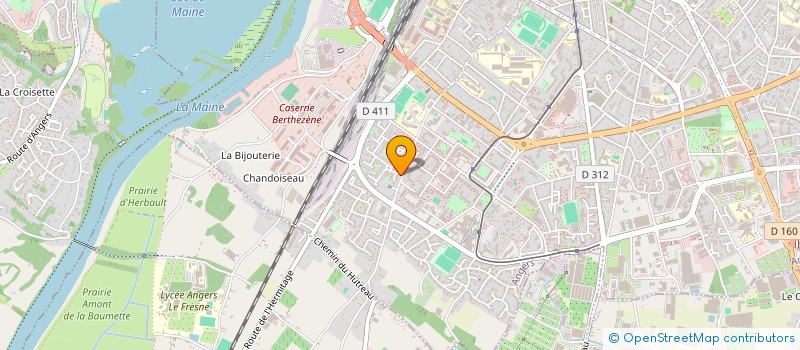 localisation de l'entreprise ATOUTGEST  ANGERS