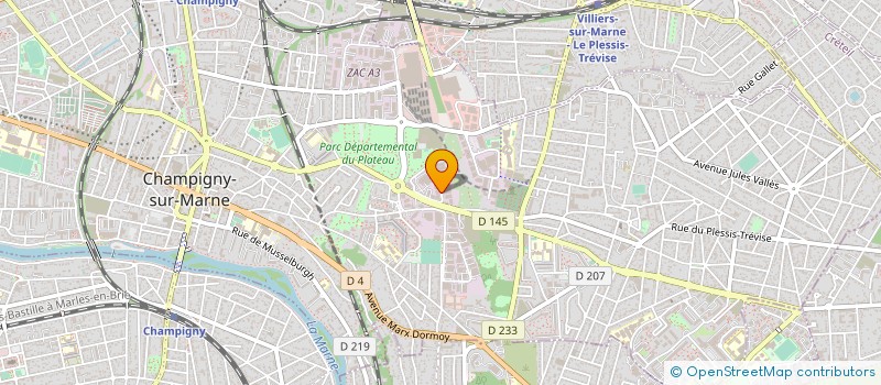 localisation de l'entreprise ATOUTRENOV à CHAMPIGNY-SUR-MARNE