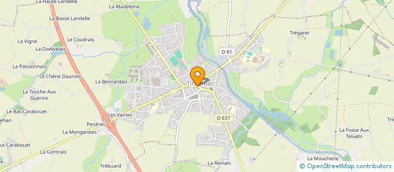 localisation de l'entreprise ATOUTREZO  TINTENIAC