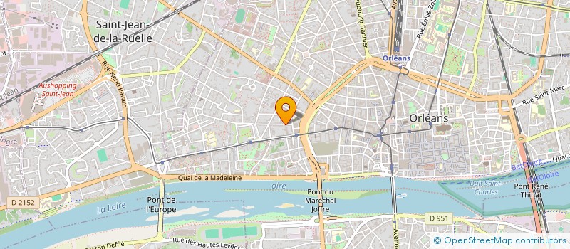 localisation de l'entreprise ATOUTRH à ORLEANS