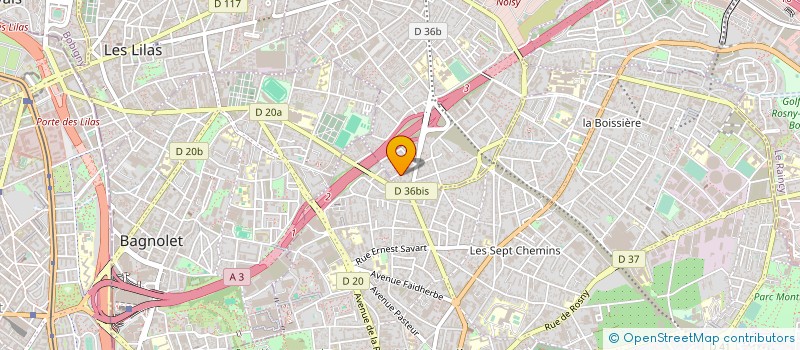 localisation de l'entreprise ATOUTS à ROMAINVILLE