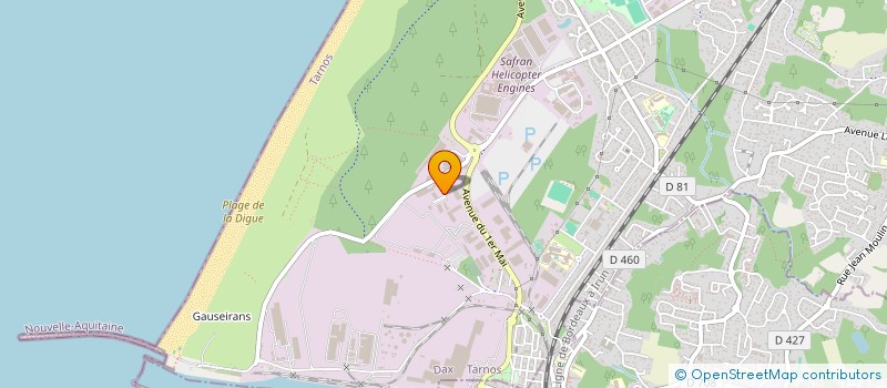 localisation de l'entreprise ATOUTS BIARRITZ SERVICE à TARNOS