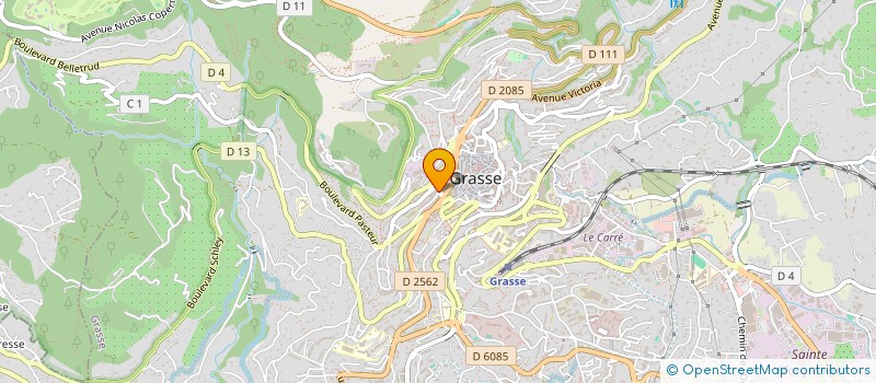 localisation de l'entreprise ATOUTS COM  GRASSE