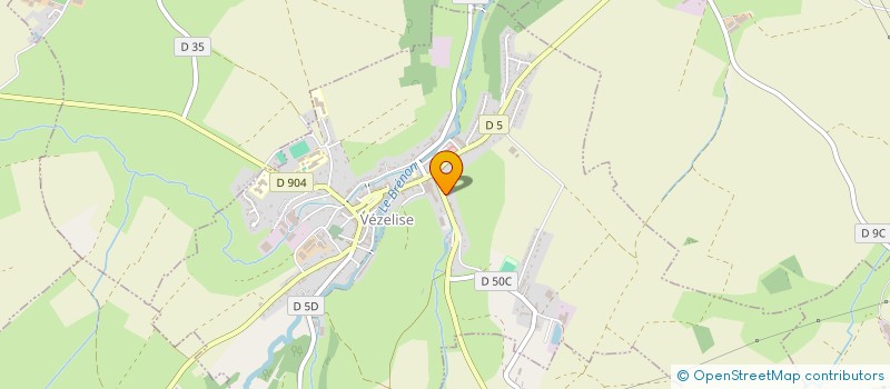 localisation de l'entreprise ATOUTS CONDUITE  VEZELISE