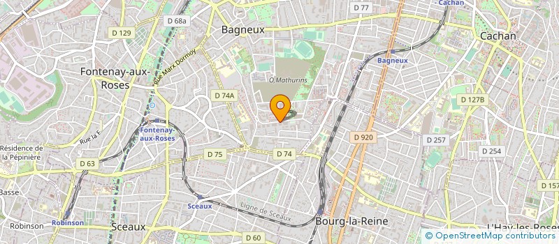 localisation de l'entreprise ATOUTS EMPLOIS à BAGNEUX