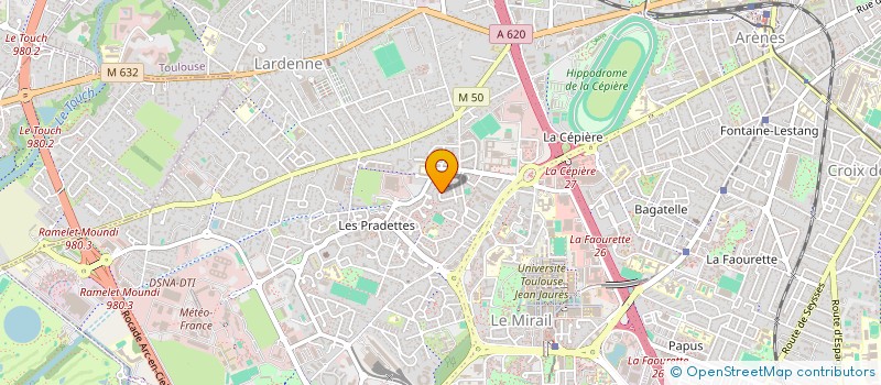 localisation de l'entreprise ATOUTS FAIRE SERVICES SARL à TOULOUSE