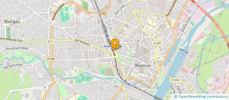 localisation de l'entreprise ATOUTS FITNESS  ROANNE