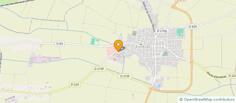 localisation de l'entreprise ATOUTS LOCATION  ENNEZAT