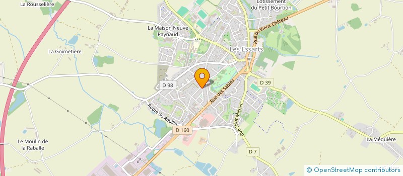 localisation de l'entreprise ATOUTS MAISON VENDEE à ESSARTS-EN-BOCAGE