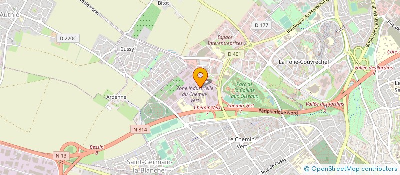 localisation de l'entreprise ATOUTS NATURE à CAEN
