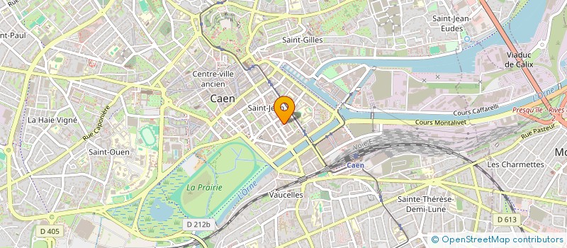 localisation de l'entreprise ATOUTS NETTOYAGE à CAEN