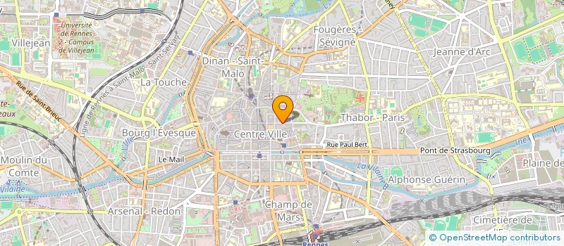 localisation de l'entreprise ATOUTS PLUS PLOMBERIE à RENNES