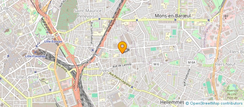 localisation de l'entreprise ATOUTS SENS à LILLE