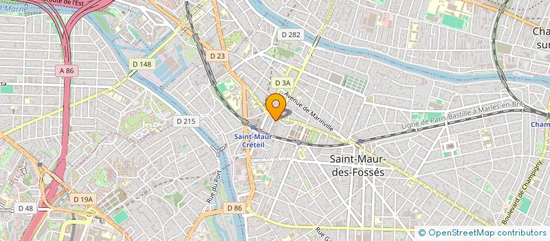 localisation de l'entreprise ATOUTS SERVICES  SAINT-MAUR-DES-FOSSES