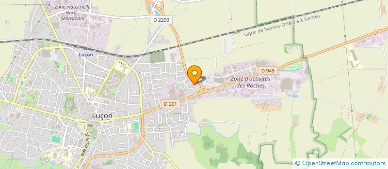 localisation de l'entreprise ATOUTS SERVICES  LUCON