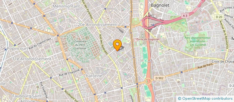 localisation de l'entreprise ATOUTS SERVICES  PARIS