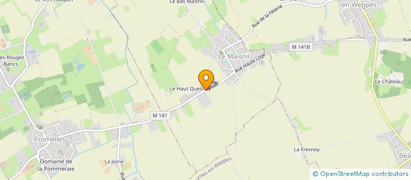 localisation de l'entreprise ATOUTS SERVICES ELECTRICITE à LE MAISNIL