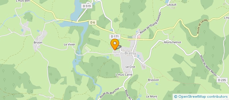 localisation de l'entreprise ATOUTS SPORT  BRASSY