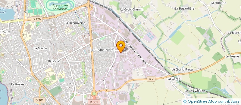 localisation de l'entreprise ATOUTS TRAVAUX  SAINT-MALO