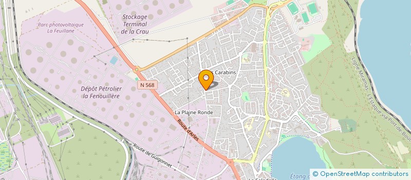 localisation de l'entreprise ATOUTVENTOUX  FOS-SUR-MER