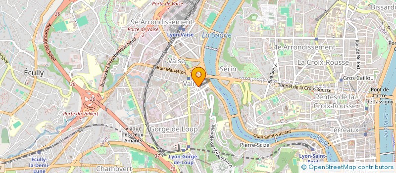 localisation de l'entreprise ATP à LYON