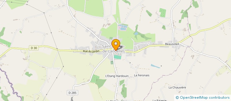 localisation de l'entreprise ATP  SAINT-BRICE-DE-LANDELLES