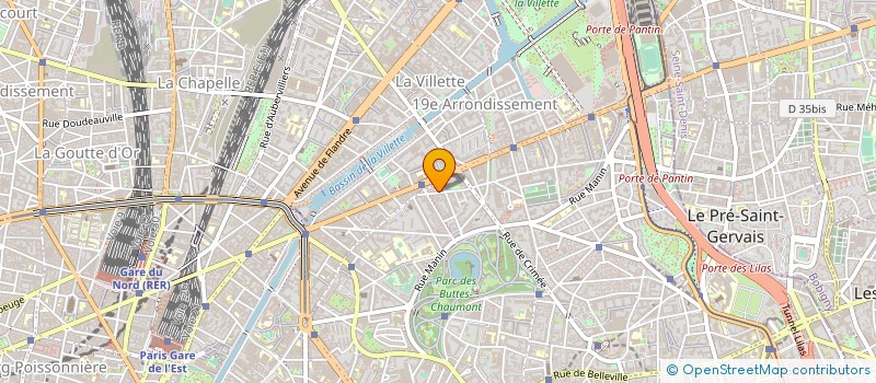 localisation de l'entreprise ATP  PARIS