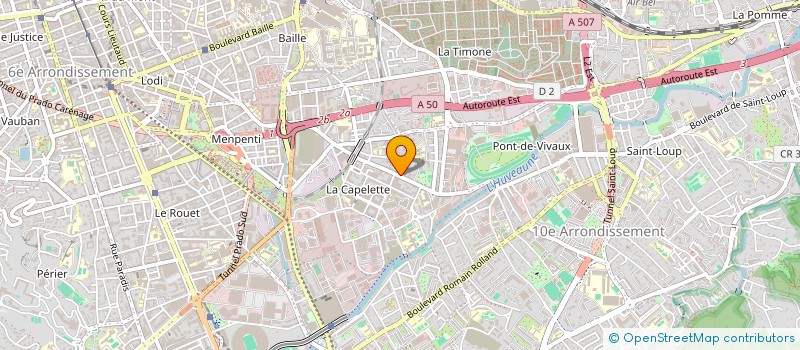localisation de l'entreprise ATP à MARSEILLE