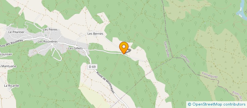 localisation de l'entreprise ATP PIU  SAINT-JULIEN