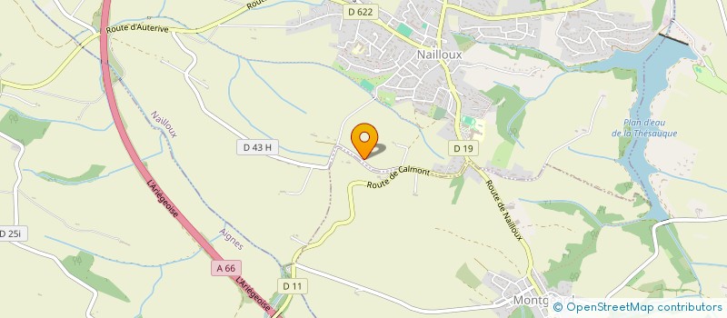 localisation de l'entreprise ATP SERVICES  SAINT-LEON