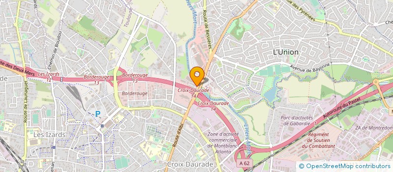localisation de l'entreprise ATPB à TOULOUSE