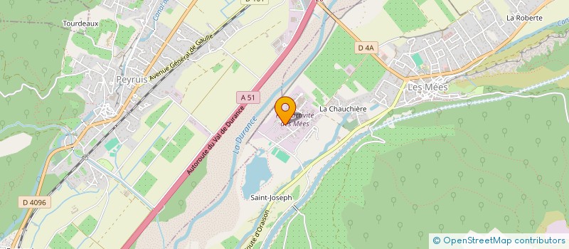 localisation de l'entreprise ATPLE à LES MEES